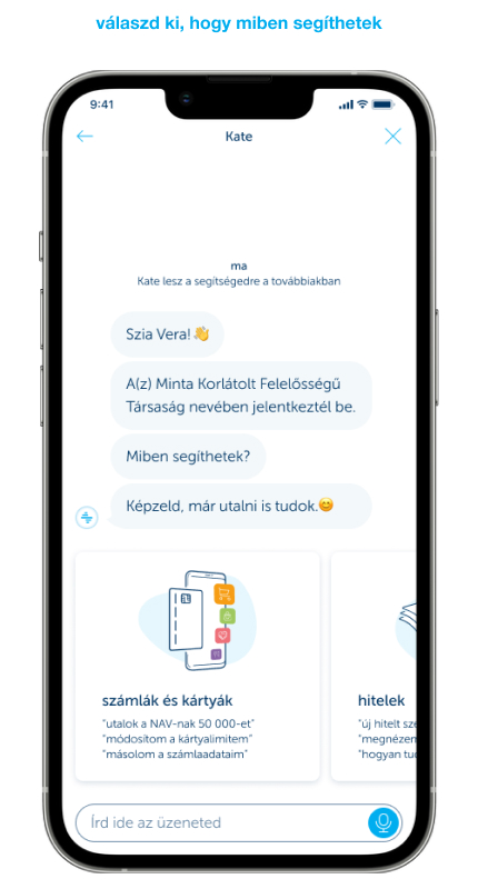 Kate miben segíthet