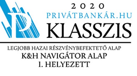 Privátbankár.hu klasszis elismerés legjobb hazai részvénybefektető alap 1. helyezés 2020