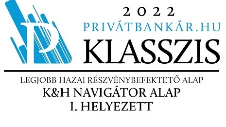 Privátbankár.hu klasszis elismerés legjobb hazai részvénybefektető alap 1. helyezés 2022