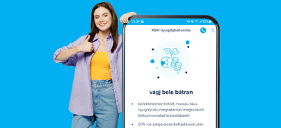 K&H nyugdíjbiztosítás mobilon